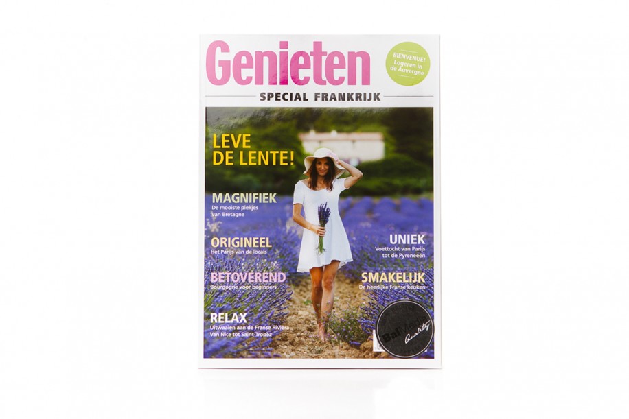 Drukwerk magazine Genieten special Frankrijk 390x390